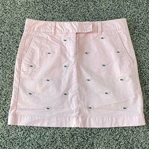 Vineyard Vines Whale Embroidered Skirt